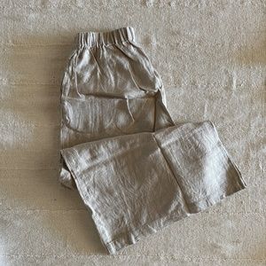 Not Perfect Linen Wide Leg Pants